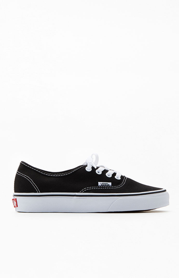 vans authentic black and white