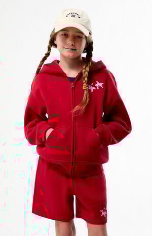 Hawaii Embroidered Baggy Sweat Shorts image number 1