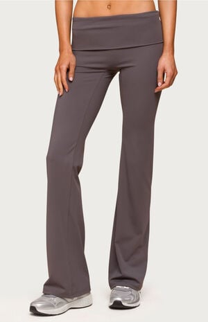 Oriane Foldover Flared Leggings image number 1