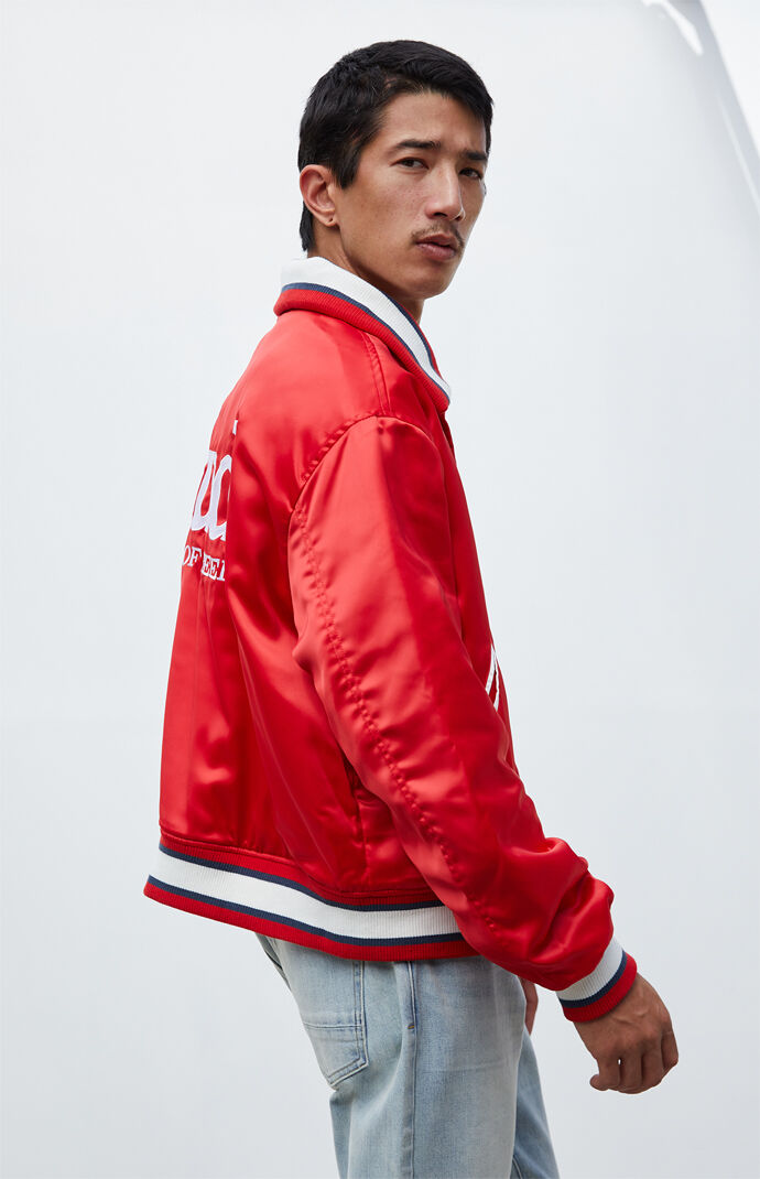 By PacSun Satin Coach Jacket