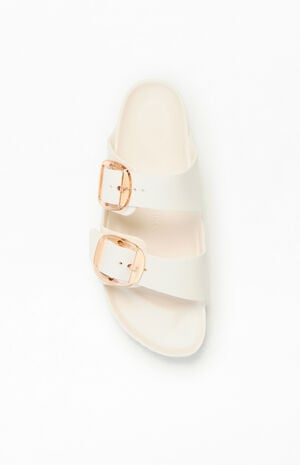 Women's Arizona Big Buckle EVA Sandals Eggshell image number 5