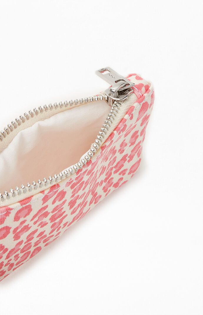 Brandy melville pink hotsell cheetah coin purse