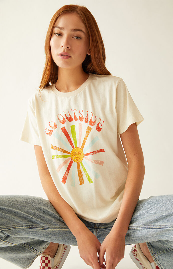 Go Outside Boyfriend T-Shirt
