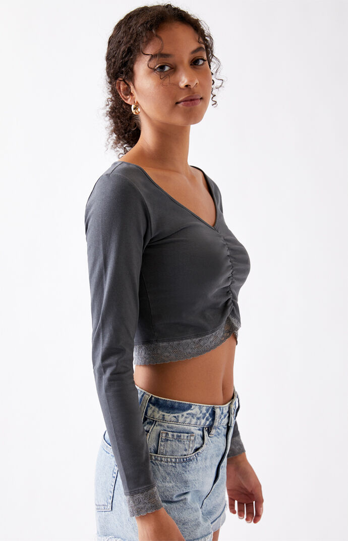 Martina Lace Long Sleeve T-Shirt