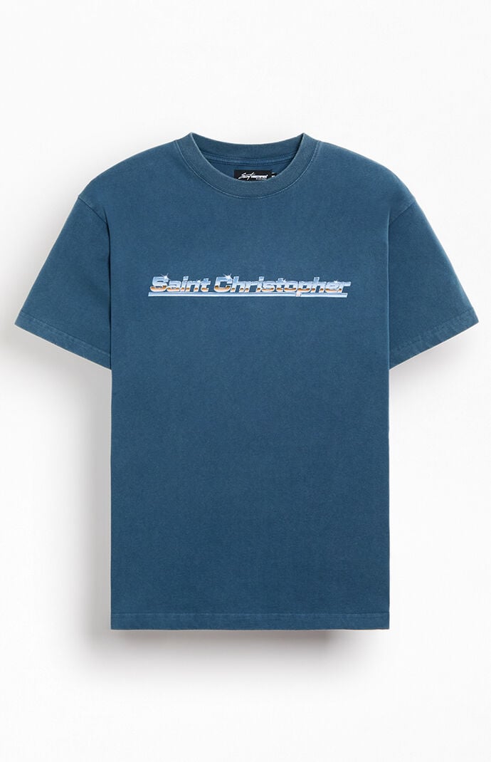 SAINT CHRISTOPHER Chrome Bar T-Shirt