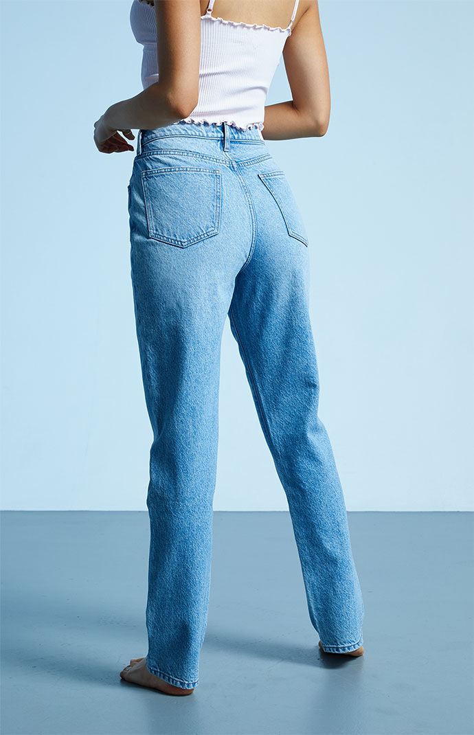Pacsun Eco Medium Blue Mom Jeans | PacSun