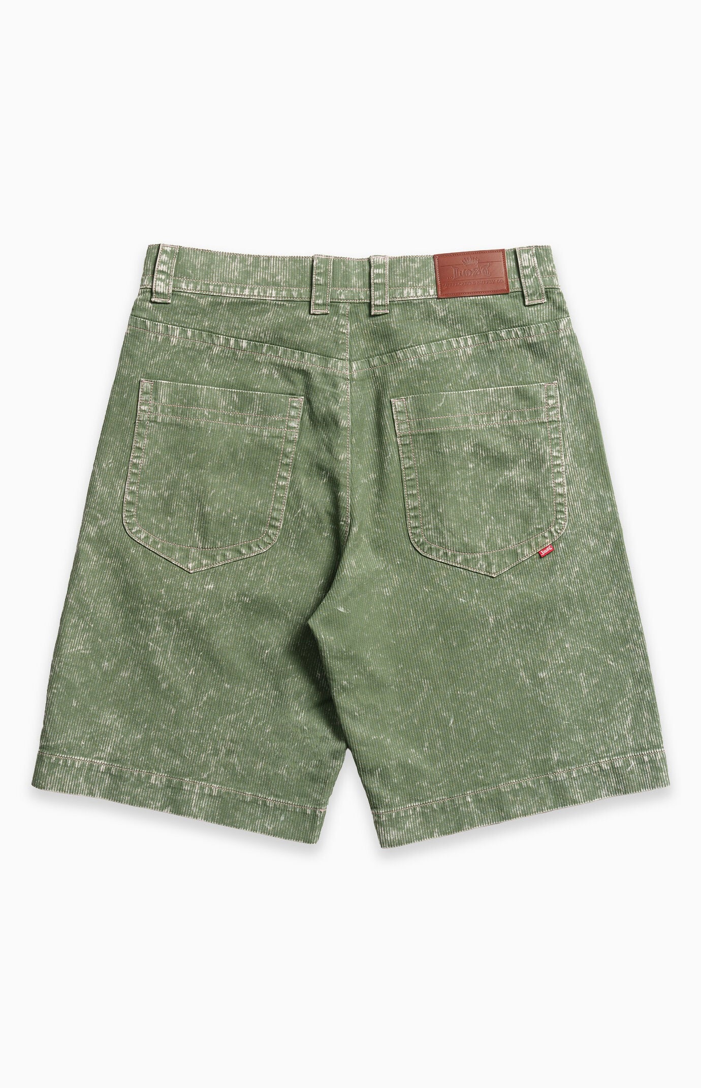 LOST Green Big Joe Pocket Denim Walkshorts
