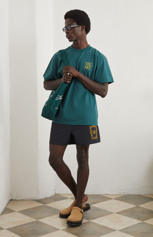 x Pacsun Hybrid 4.5" Swim Trunks image number 3