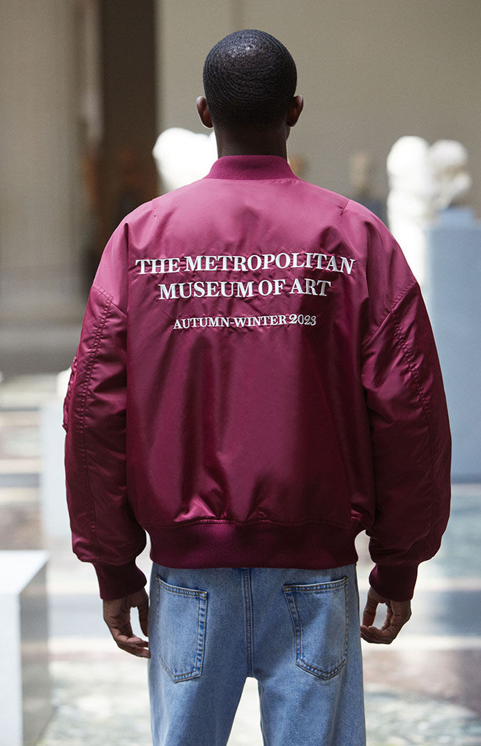 The Met x PacSun Bomber Jacket PacSun