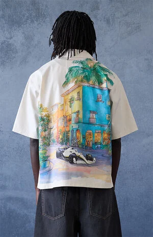 x Pacsun Riviera World Racing Club Work Shirt image number 3