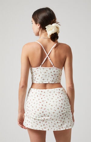 PAC WHISPER Active Charlie X-Back V-Neck Sports Bra image number 5