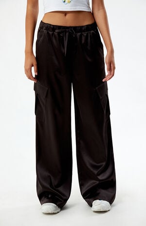 Low Rise Cargo Parachute Pants image number 1