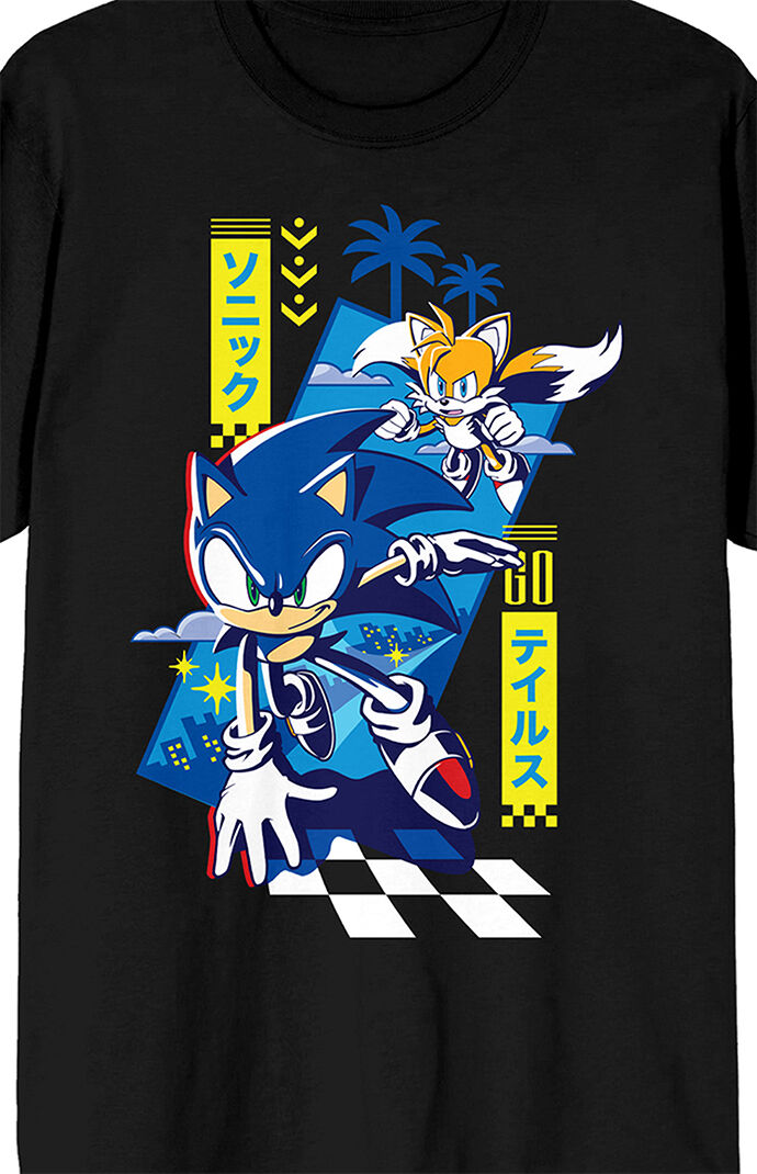 Sonic the hedgehog shirt pacsun