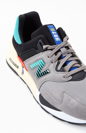 Gray & Purple 997 Sport Shoes image number 6