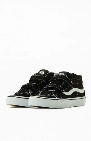 Kids Velcro Sk8 Old Skool Mid Shoes image number 2