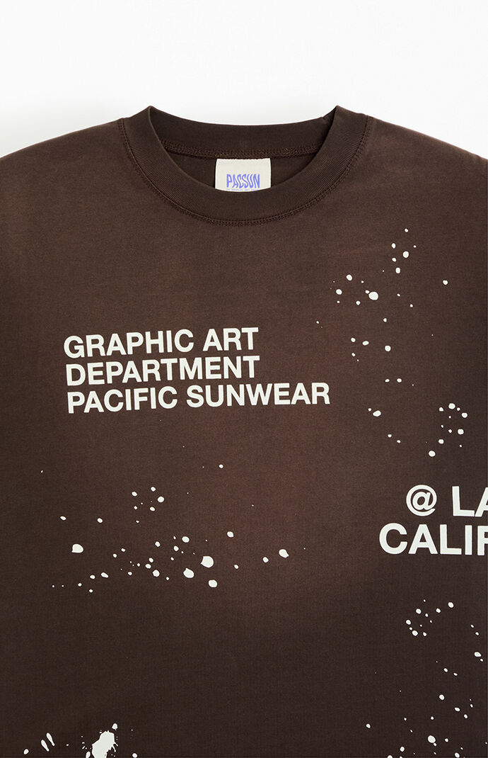 Pacsun Brown Terrain T-Shirt