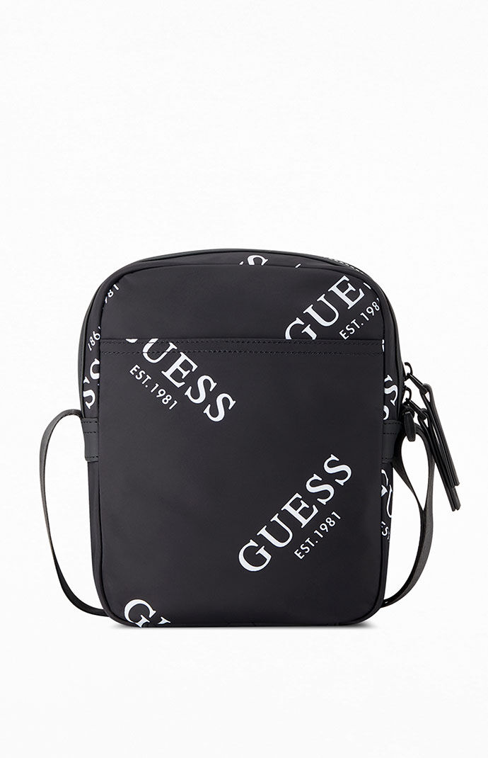 Guess camera online bag black