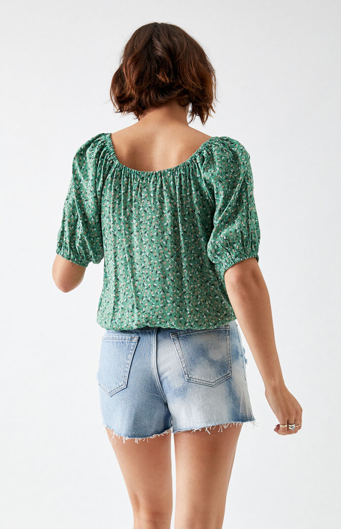 Printed Lizzie Top