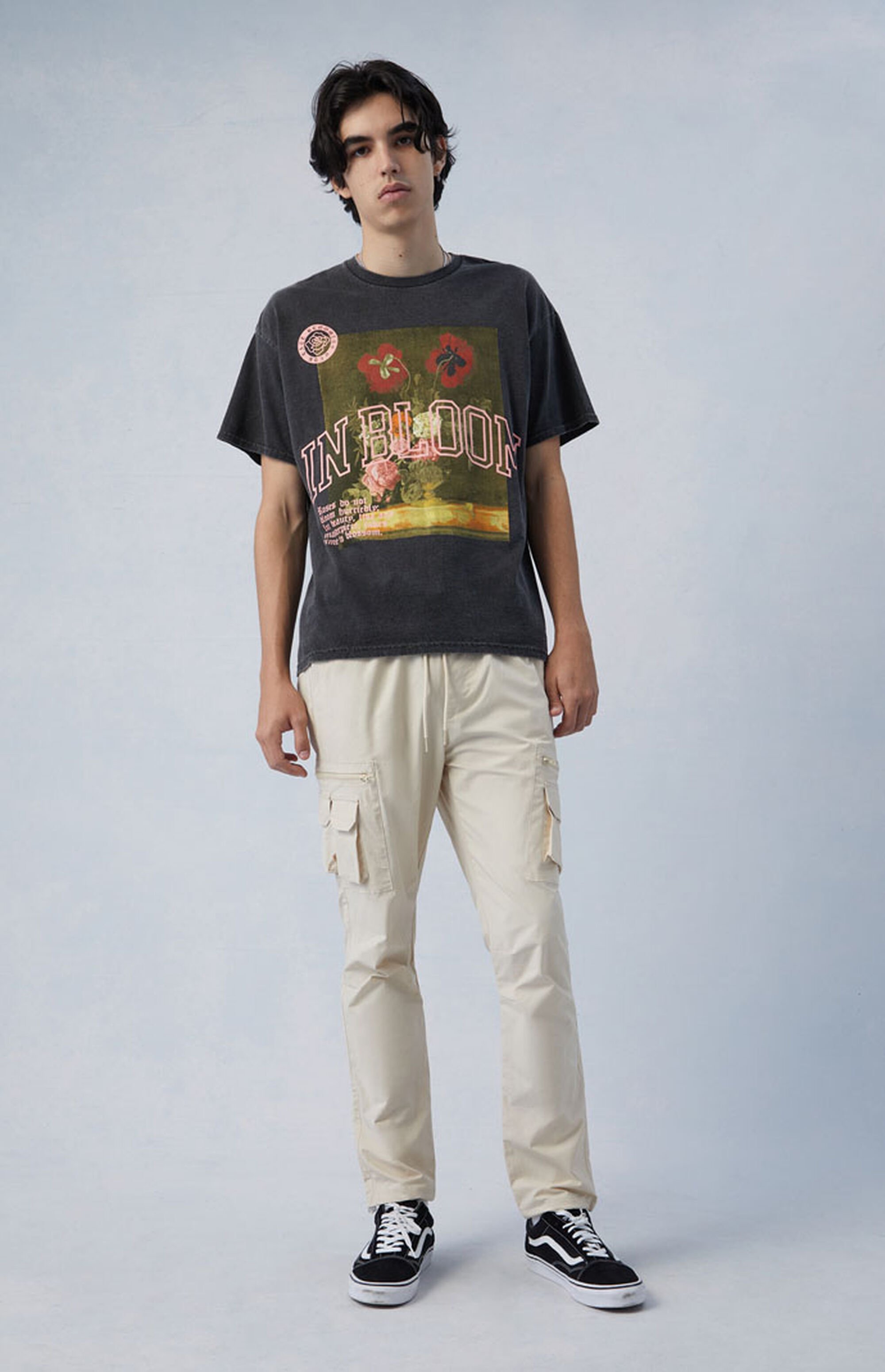 PacSun Eco Stretch Cream Slim Cargo Pants PacSun