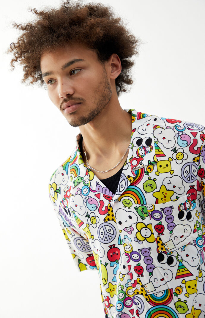 x FriendsWithYou Multi Logo Camp Shirt