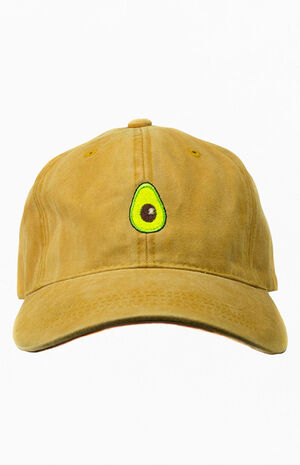 Mustard Avocado Dad Hat image number 1