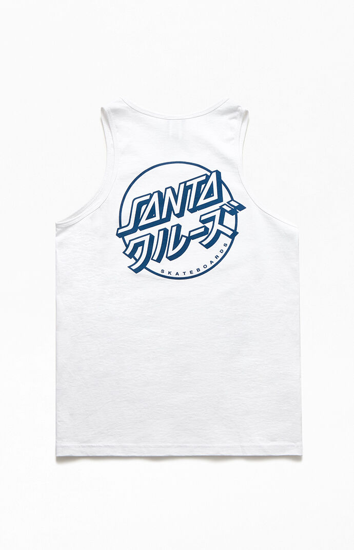 Mixed Up Dot Tank Top
