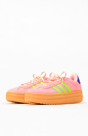 Women's Pink VL Court Bold Sneakers image number 2