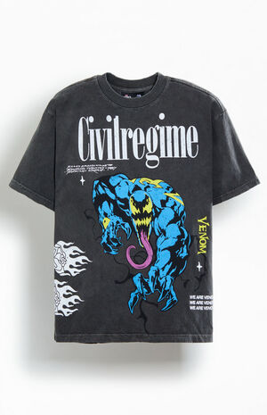 I Need To Be Free x Venom Oversized T-Shirt image number 1