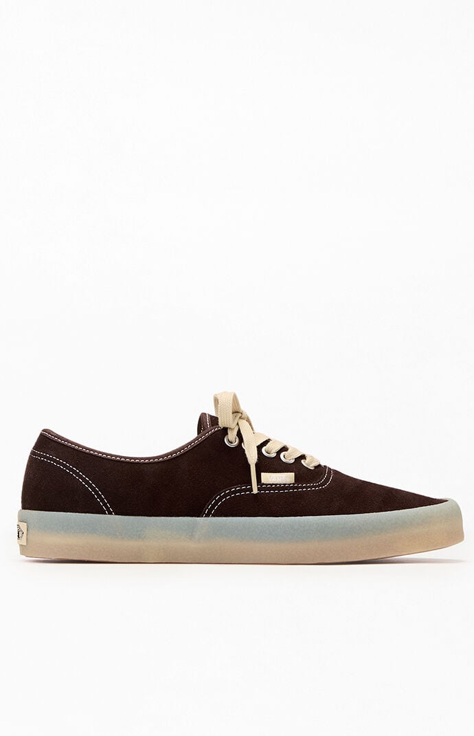 Vans Brown Suede U Authentic Shoes