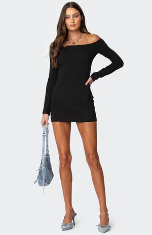 Rox Off Shoulder Mini Dress image number 4