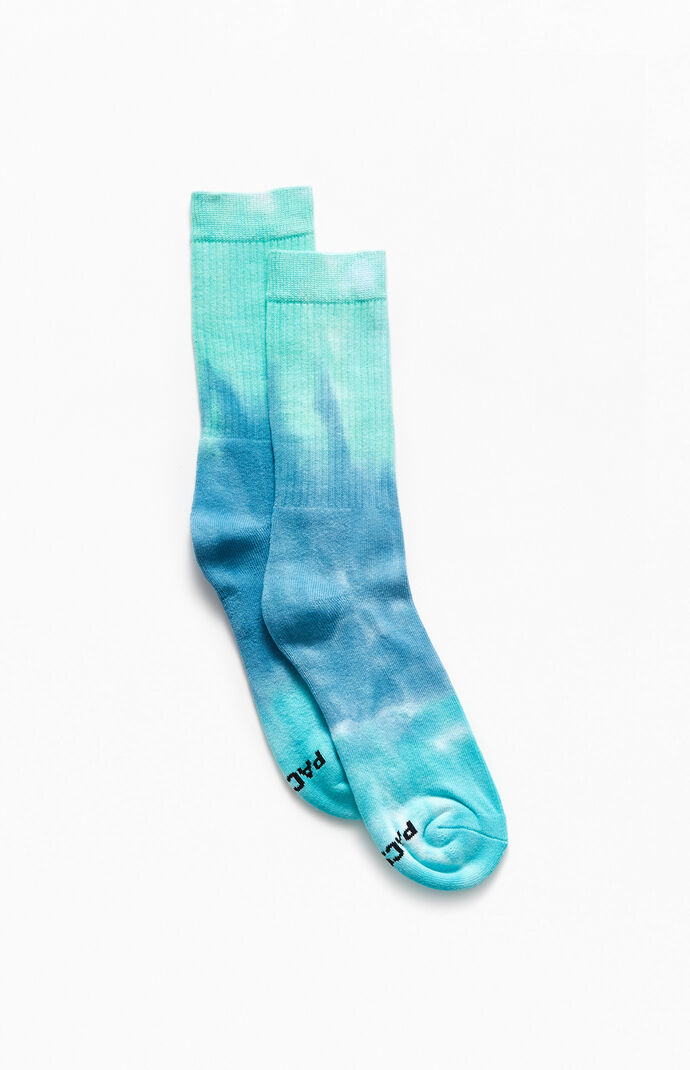 Tie-Dyed Crew Socks