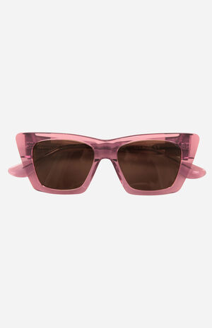 Uptown Blush Square Sunglasses image number 4