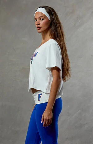 Florida Gators Off-The-Shoulder Oversized T-Shirt image number 3