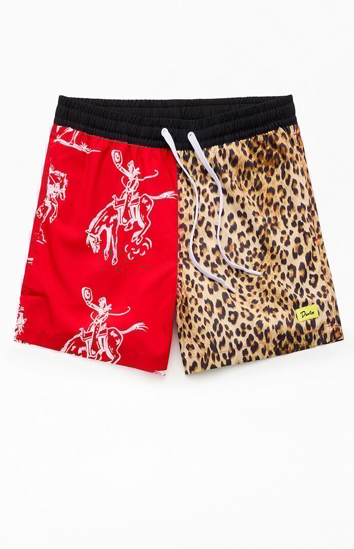Duvin Design HorsinÂ AroundÂ 4.5" Swim Trunks
