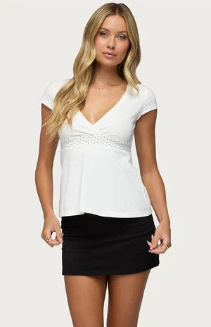 Indygo Polka Dot Top image number 1