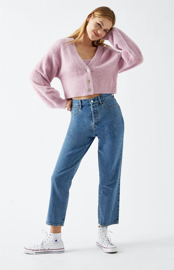 Fuzzy Cardigan