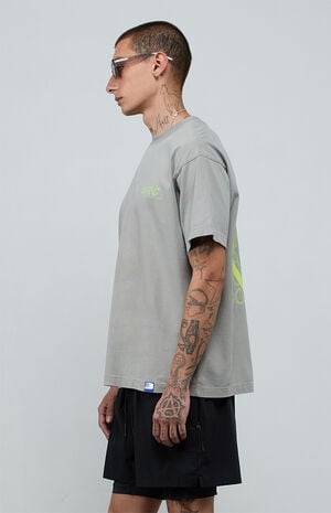 Systems Gray Vintage Wash Heavyweight T-Shirt image number 4