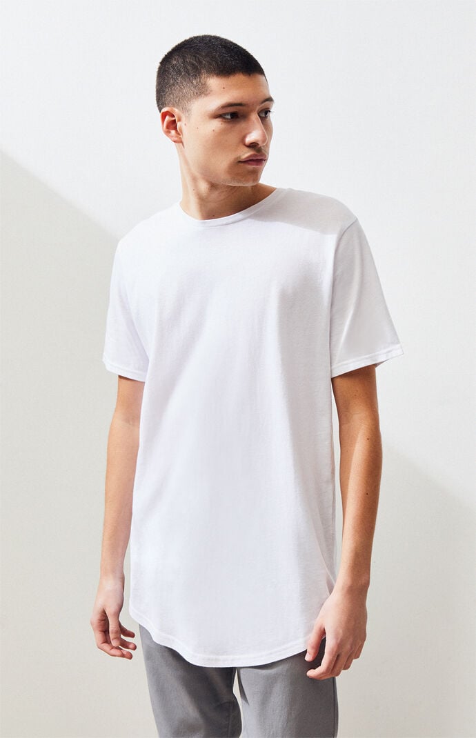 scallop t shirt pacsun