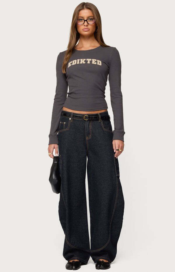 Edikted Essential Ribbed T-Shirt