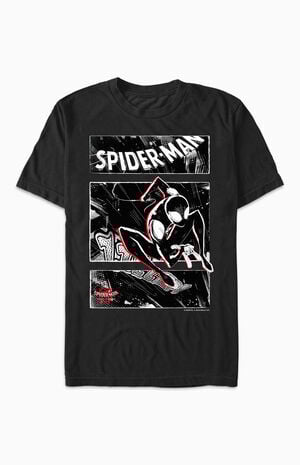 Spider-Man Street Panels T-Shirt image number 1