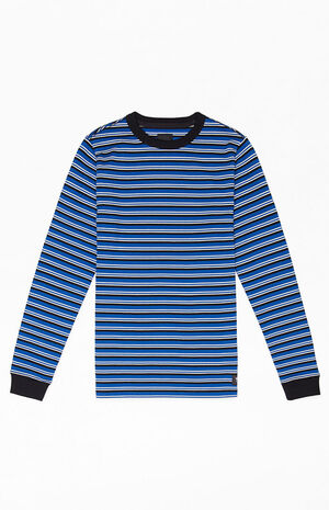 Kids Awbrey II Striped Long Sleeve T-Shirt image number 1
