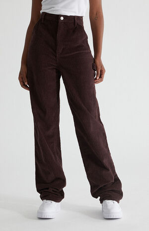 Brown Corduroy Carpenter Pants image number 2