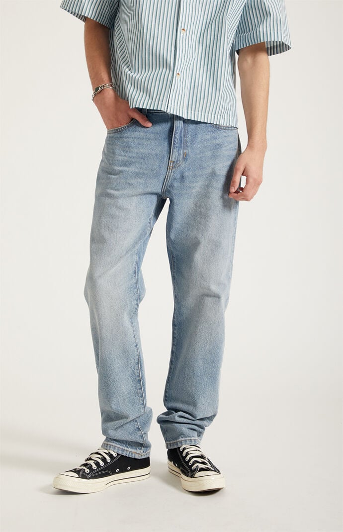 Pacsun Cade Straight Jeans Medium Blue