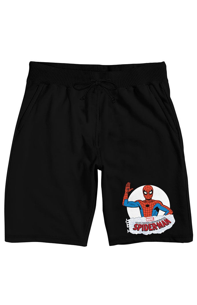 PacSun Your Friendly Neighborhood Spider-Man Lounge Sweat Shorts