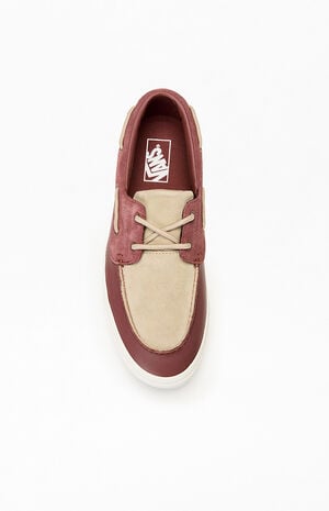 Tan 2-Eyelet Boat Shoes image number 5