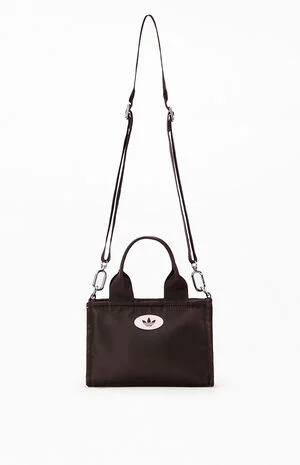 Brown Micro Mini Tote Bag image number 1
