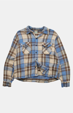 90s Flannel Cropped Top image number 1