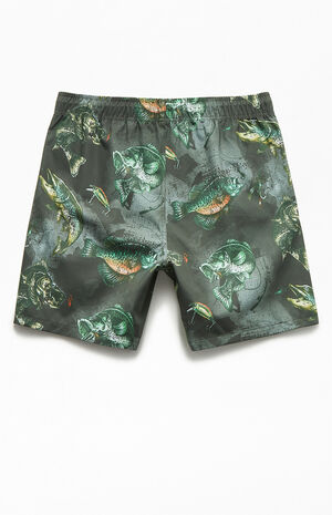 Bass Fishing 17" Swim Trunks Bass Fishing 17" Swim Trunks image number null