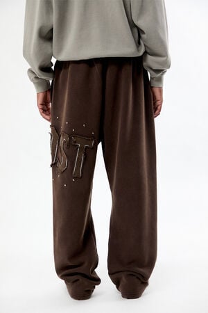 Ghost Applique Baggy Sweatpants image number 5