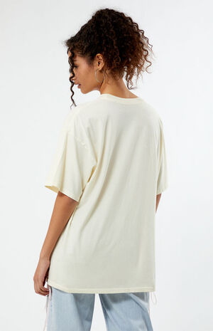 Cat Cake Butterfly Oversized T-Shirt image number 4